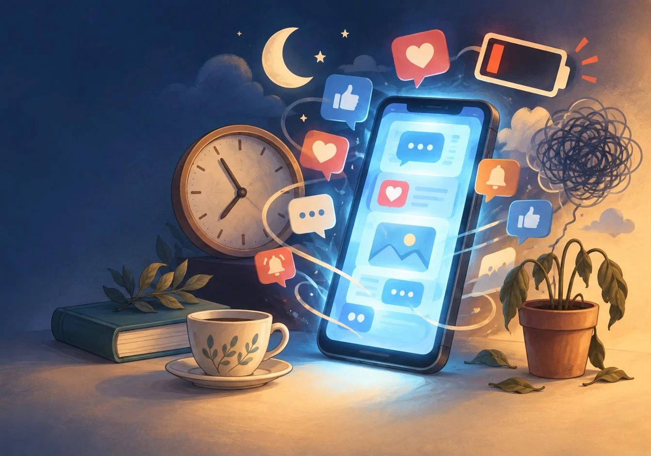 The Screen Between Us: How Excessive Smartphone Use Affects Mental Health